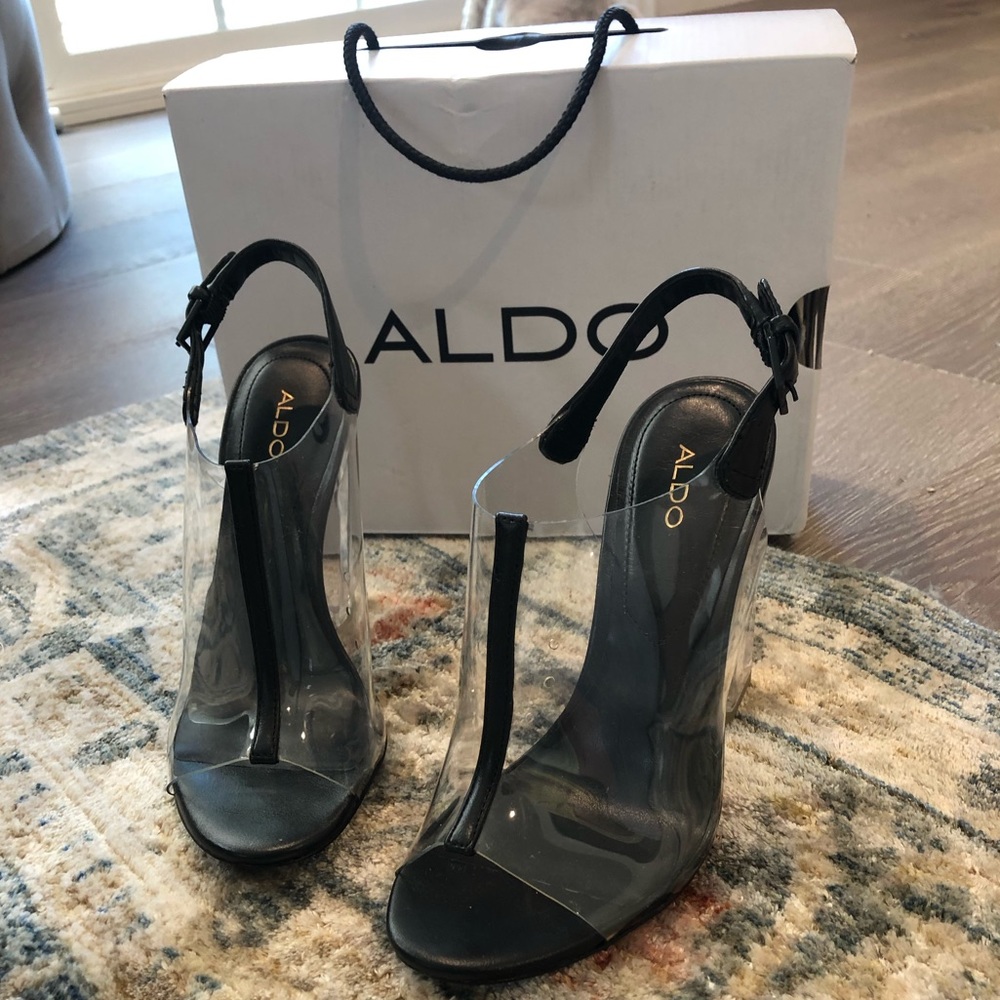 Clear Heels by Aldo 👠